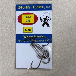 Worm Hooks - Silver